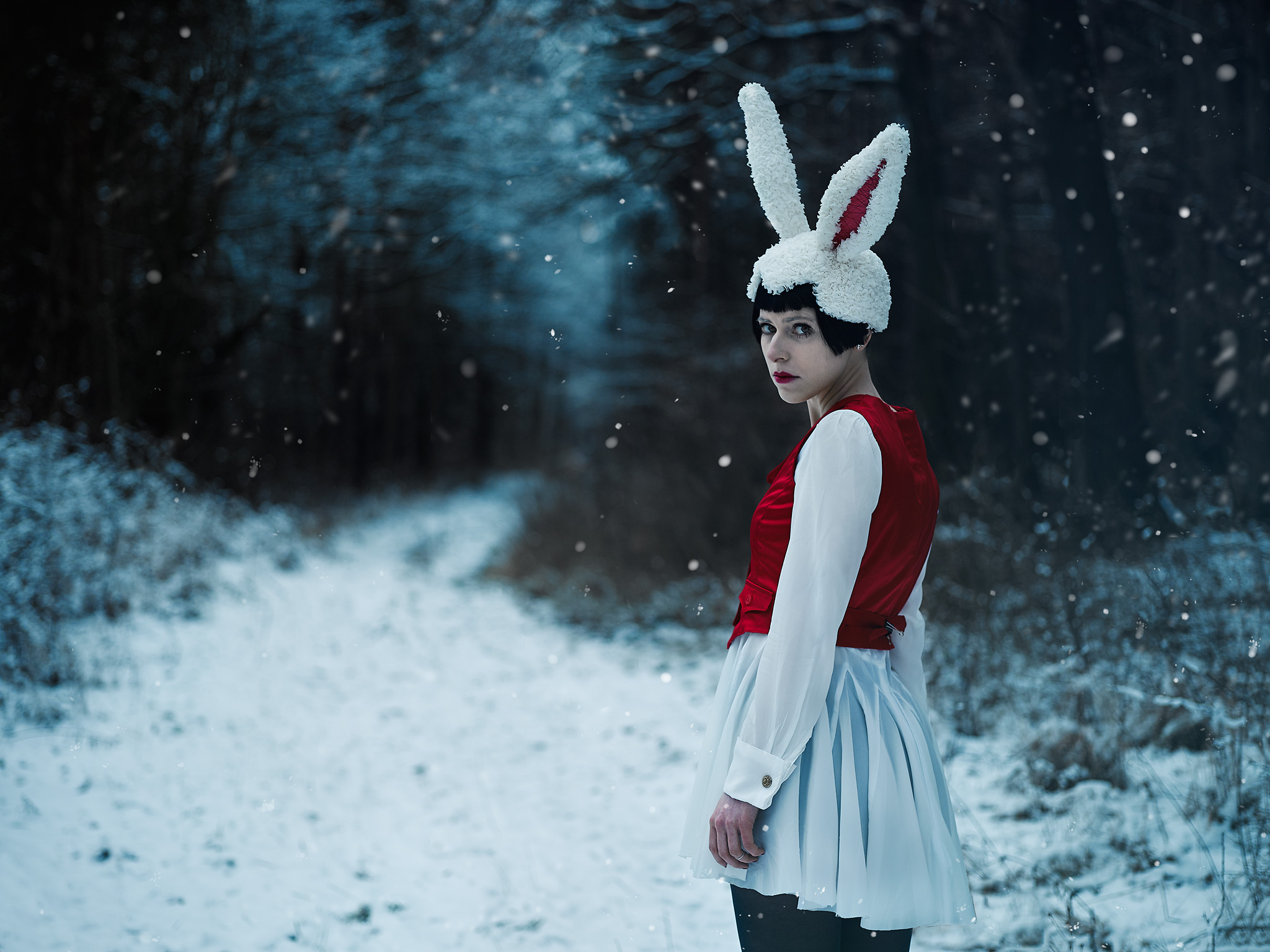 Follow the white Rabbit...